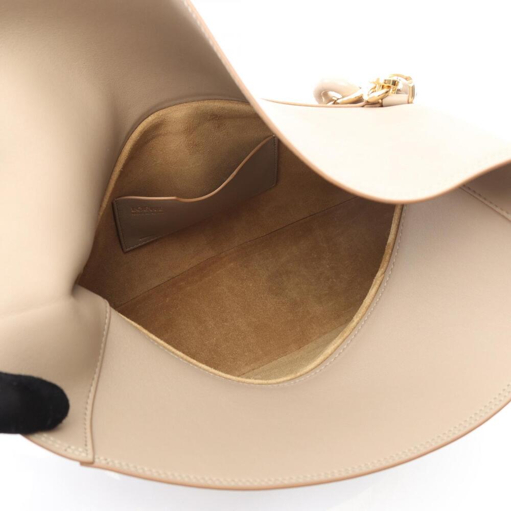 LOEWE OLA Handbag Beige Tan Leather - Picture 3 of 5
